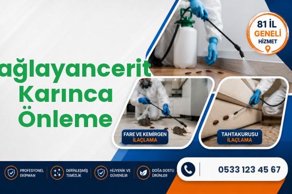 Çağlayancerit Karınca Önleme