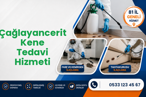 Çağlayancerit Kene Tedavi Hizmeti
