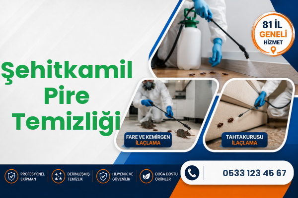 Şehitkamil Pire Temizliği