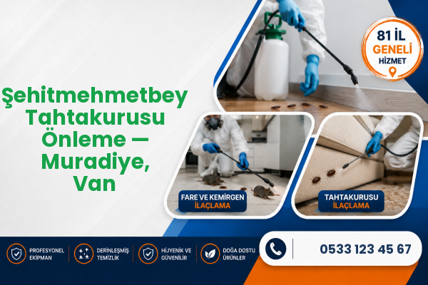 Şehitmehmetbey Tahtakurusu Önleme — Muradiye, Van