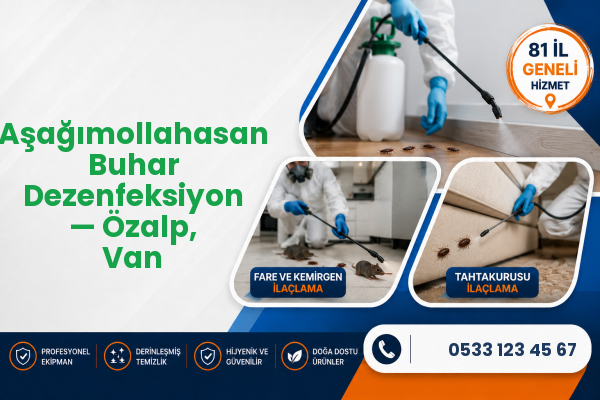 Aşağımollahasan Buhar Dezenfeksiyon — Özalp, Van