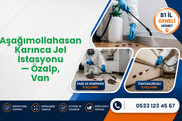 Aşağımollahasan Karınca Jel İstasyonu — Özalp, Van