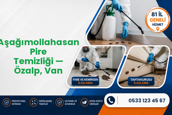 Aşağımollahasan Pire Temizliği — Özalp, Van