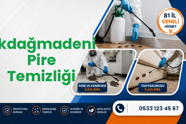 Akdağmadeni Pire Temizliği