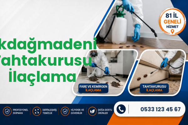 Akdağmadeni Tahtakurusu İlaçlama