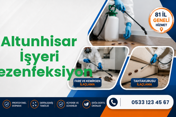 Altunhisar İşyeri Dezenfeksiyon