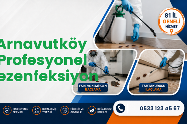 Arnavutköy Profesyonel Dezenfeksiyon