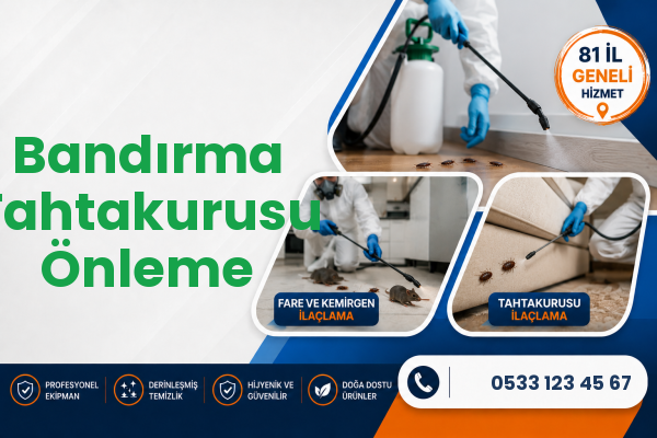 Bandırma Tahtakurusu Önleme