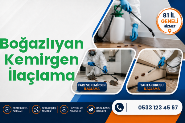 Boğazlıyan Kemirgen İlaçlama