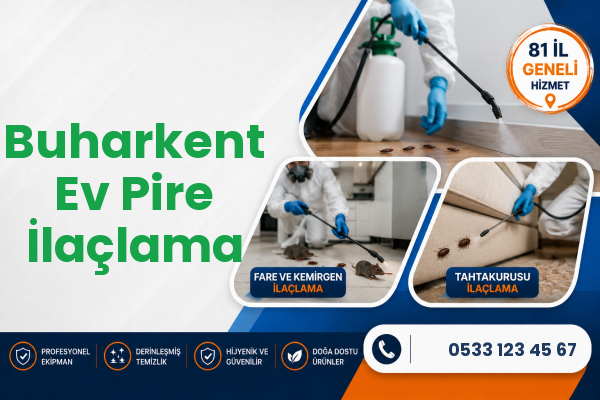Buharkent Ev Pire İlaçlama