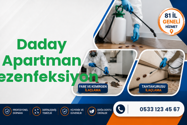 Daday Apartman Dezenfeksiyon