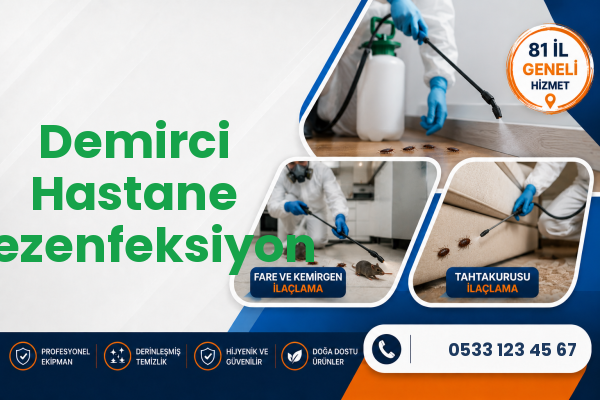 Demirci Hastane Dezenfeksiyon