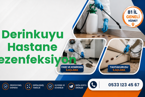 Derinkuyu Hastane Dezenfeksiyon