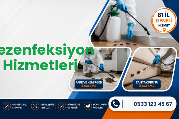 Dezenfeksiyon Hizmetleri