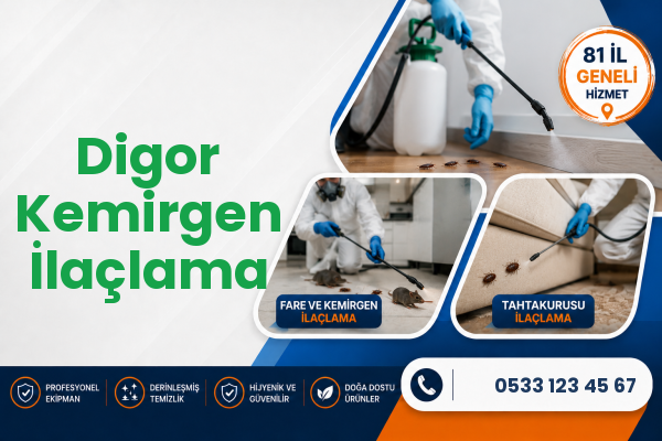Digor Kemirgen İlaçlama