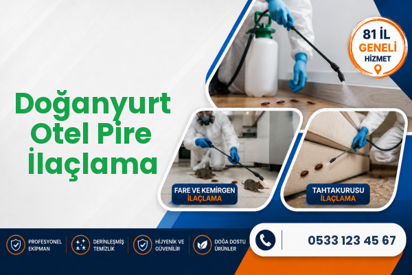 Doğanyurt Otel Pire İlaçlama