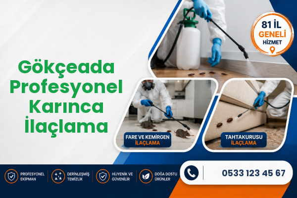 Gökçeada Profesyonel Karınca İlaçlama