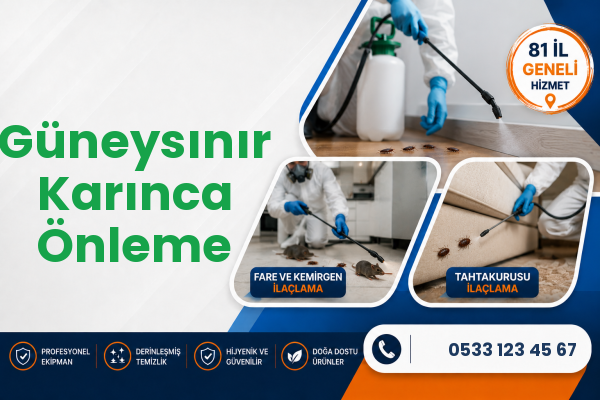 Güneysınır Karınca Önleme
