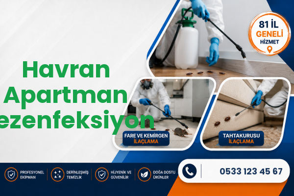 Havran Apartman Dezenfeksiyon