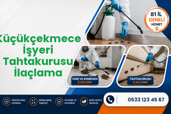Küçükçekmece İşyeri Tahtakurusu İlaçlama