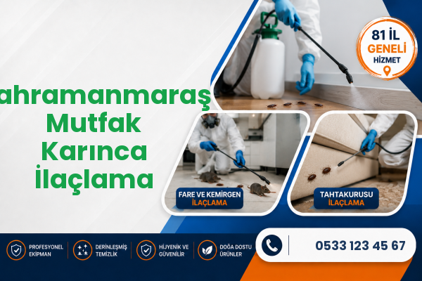Kahramanmaraş Mutfak Karınca İlaçlama