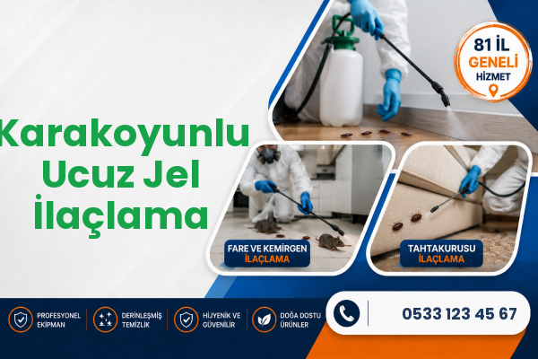Karakoyunlu Ucuz Jel İlaçlama