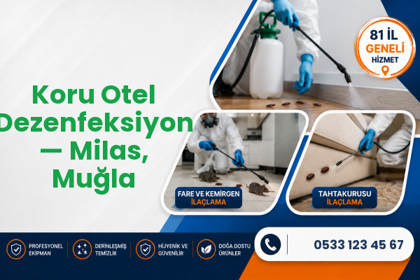 Koru Otel Dezenfeksiyon — Milas, Muğla