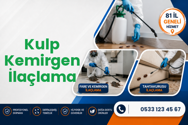 Kulp Kemirgen İlaçlama