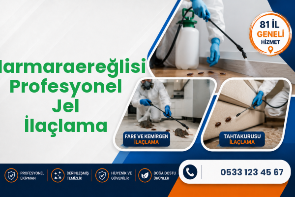 Marmaraereğlisi Profesyonel Jel İlaçlama