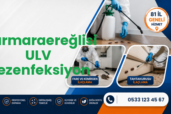 Marmaraereğlisi ULV Dezenfeksiyon