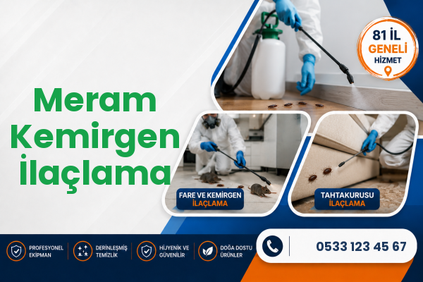 Meram Kemirgen İlaçlama