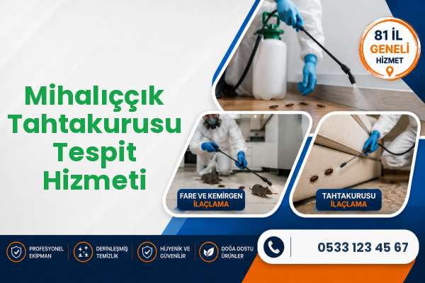 Mihalıççık Tahtakurusu Tespit Hizmeti