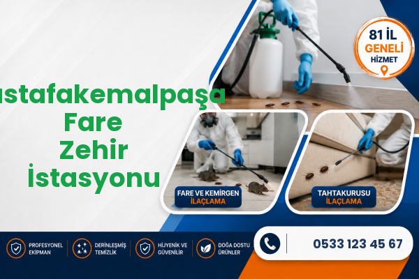 Mustafakemalpaşa Fare Zehir İstasyonu