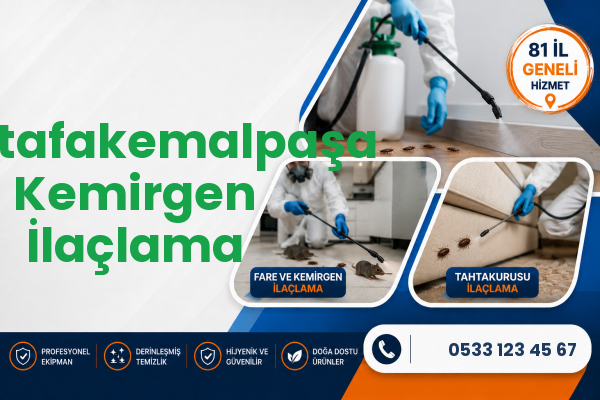 Mustafakemalpaşa Kemirgen İlaçlama