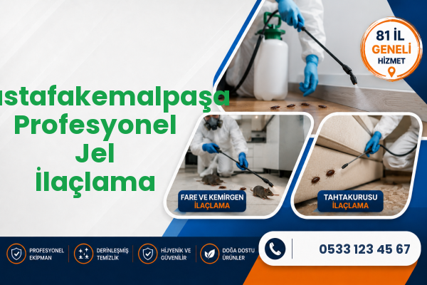 Mustafakemalpaşa Profesyonel Jel İlaçlama