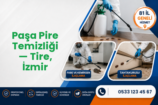 Paşa Pire Temizliği — Tire, İzmir