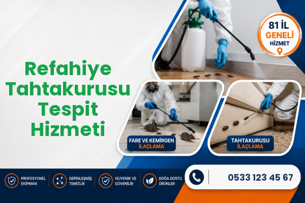 Refahiye Tahtakurusu Tespit Hizmeti
