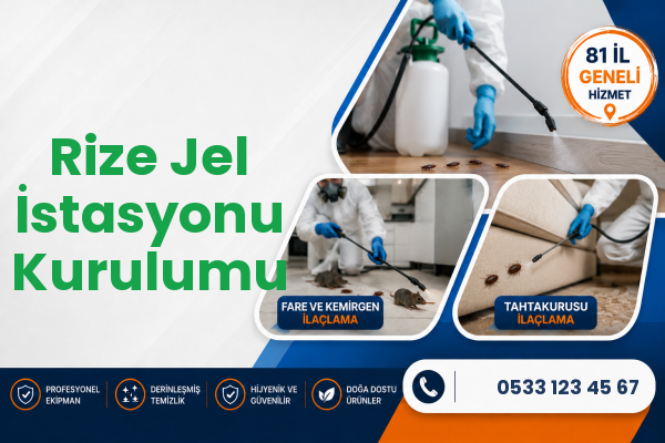 Rize Jel İstasyonu Kurulumu
