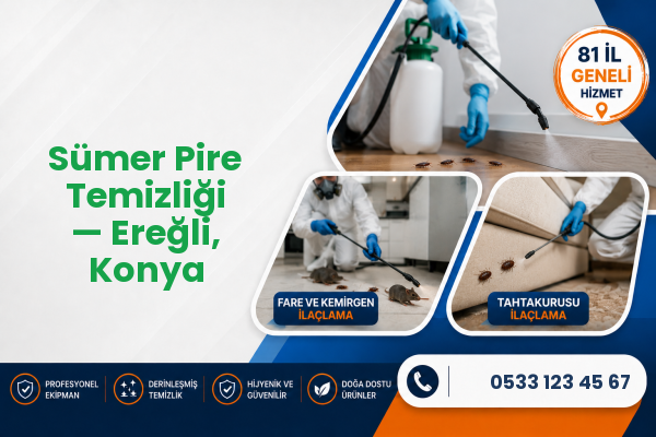 Sümer Pire Temizliği — Ereğli, Konya