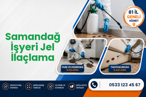Samandağ İşyeri Jel İlaçlama