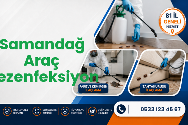 Samandağ Araç Dezenfeksiyon