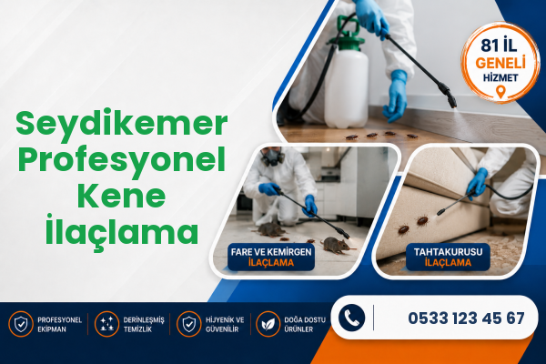 Seydikemer Profesyonel Kene İlaçlama