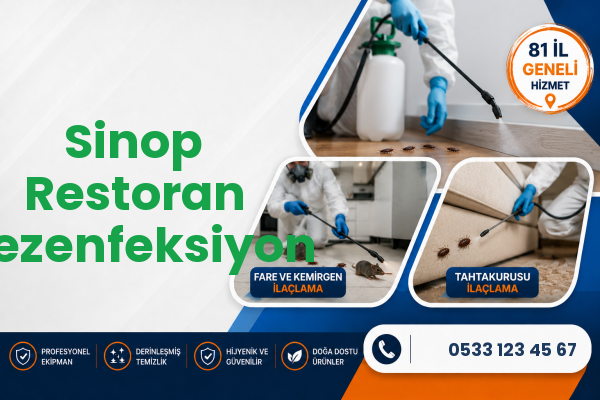 Sinop Restoran Dezenfeksiyon