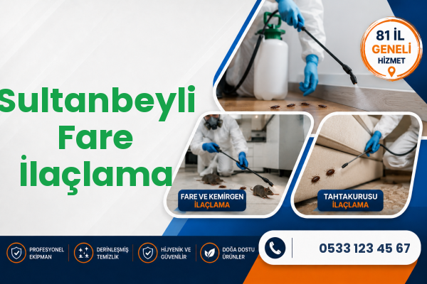 Sultanbeyli Fare İlaçlama