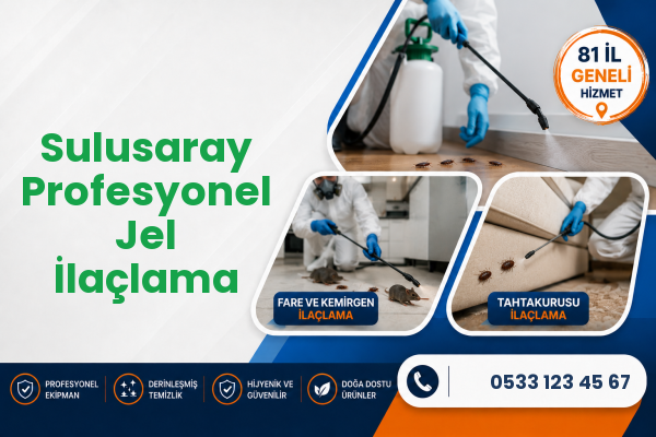 Sulusaray Profesyonel Jel İlaçlama