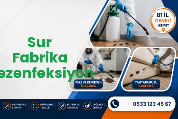 Sur Fabrika Dezenfeksiyon