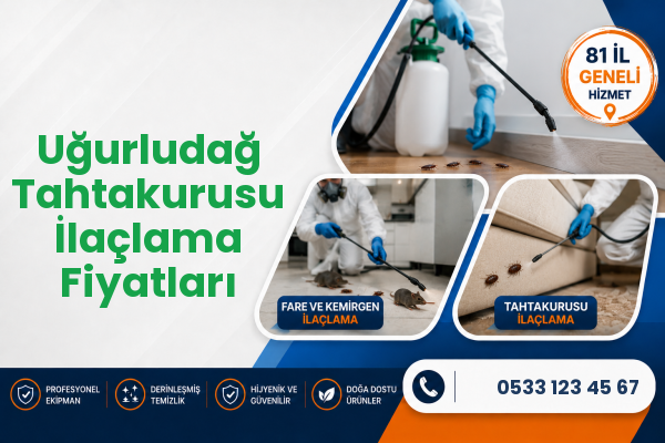 Uğurludağ Tahtakurusu İlaçlama Fiyatları