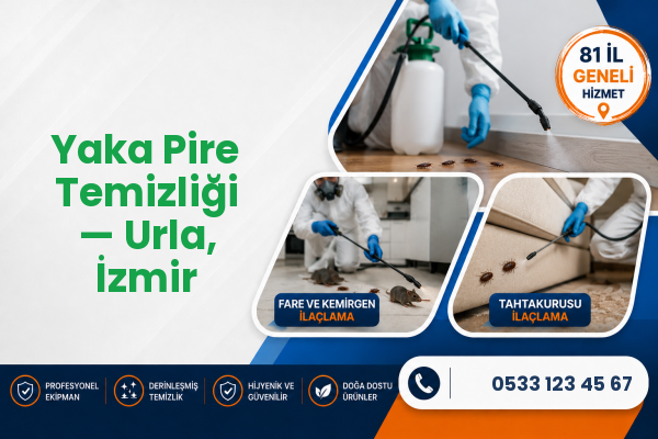 Yaka Pire Temizliği — Urla, İzmir