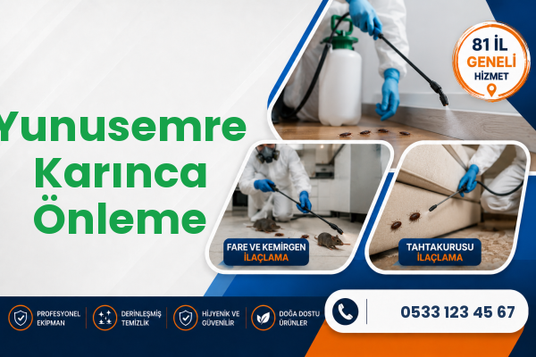 Yunusemre Karınca Önleme